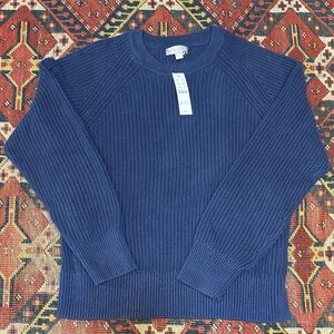 J. Crew Blue Crew Neck Sweater
